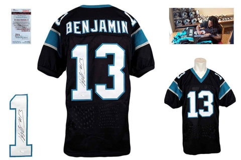 Kelvin Benjamin SIGNED Jersey - JSA WPP - Carolina Panthers Autographed - Black