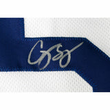 COREY SEAGER Autographed Authentic Dodgers White Jersey FANATICS