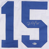 Parris Campbell Signed Indianapolis Colts Jersey (Beckett) 2019 2nd Rd Pck W.R.