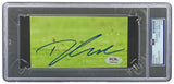 D'Andre Swift Signed Slabbed Chicago Bears Cut Signature PSA