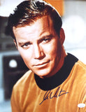 WILLIAM SHATNER AUTOGRAPHED SIGNED 11X14 PHOTO STAR TREK JSA STOCK #159196