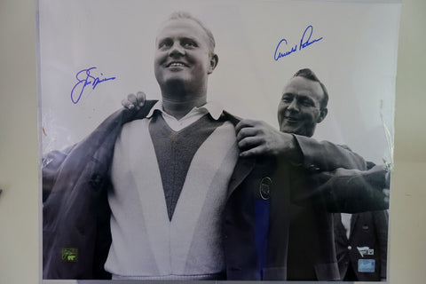 Jack Nicklaus & Arnold Palmer Autographed 16x20 Photo Fanatics COA