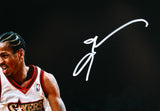 Allen Iverson Signed Philadelphia 76ers 16x20 Spotlight v. Kobe Photo-BAW Holo