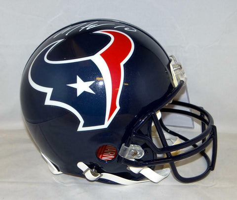 DeAndre Hopkins Autographed *White Houston Texans F/S ProLine Helmet- JSA W Auth