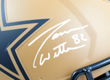 Jason Witten Signed Cowboys F/S Salute 2023 Speed Authentic Helmet-BeckettW Holo