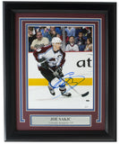 Joe Sakic Signed Framed 8x10 Colorado Avalanche Photo JSA