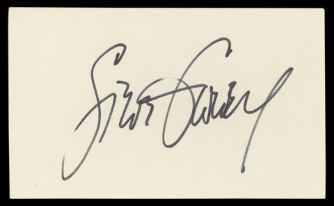 Dodgers Steve Garvey Authentic Signed 3x5 Index Card Autographed BAS #BM56942