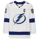 STEVEN STAMKOS Autographed Lightning Authentic Adidas White Jersey FANATICS