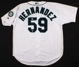 Felix Hernandez Signed Seattle Mariners Authentic Russell MLB Jersey (JSA COA)