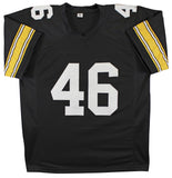 Iowa George Kittle Authentic Signed Black Pro Style Jersey BAS Witnessed