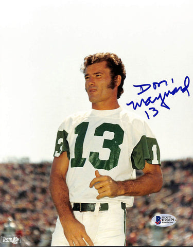 Jets Don Maynard Authentic Signed 8x10 Photo Autographed BAS 2