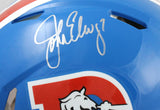 John Elway Autographed Broncos F/S 75-96 TB Speed Authentic Helmet-BeckettW Holo