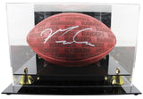 Raiders Maxx Crosby Signed "The Duke" Team Showcase Football W/ Case Fanatics