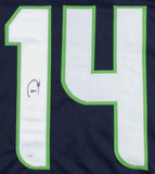 D. K. Metcalf Signed Seahawks Jersey (JSA) Seattle 2nd Rd Pick 2019 Ole Miss W.R