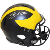 Blake Corum Autographed/Signed Michigan Wolverines F/S Helmet Beckett 48028