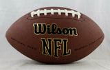 Sony Michel Autographed Wilson Super Grip Football - JSA Witness Auth