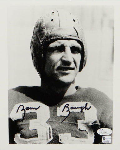 Sammy Baugh Autographed Redskins 8x10 B&W Close Up Photo-JSA Auth *Black