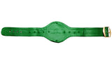 MIKE TYSON AUTOGRAPHED GREEN WBC WORLD CHAMPIONSHIP BELT BECKETT WITNESS 210830