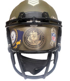 JAYLEN WADDLE Autographed Salute To Service - Navy - Authentic Helmet FANATICS