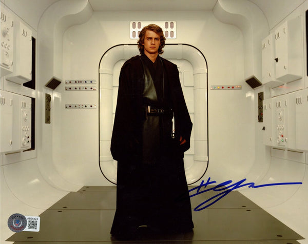 Hayden Christensen Autographed Star Wars 8x10 Photo JSA 46776