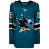 BRENT BURNS Autographed San Jose Sharks Authentic Teal Adidas Jersey FANATICS