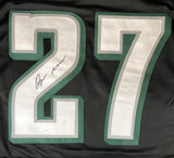 Quinyon Mitchell Philadelphia Signed Black Football Jersey JSA