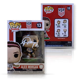 Alex Morgan Autographed USA Womens World Cup Soccer Funko Pop #13 Beckett WHT