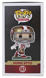 49ers George Kittle Authentic Signed #167 Funko Pop Vinyl Figure BAS Witnessed