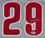 John Kruk Signed Philidelphia Phillies Jersey (Beckett) 3xAll Star 1st Baseman