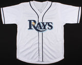 Kevin Kiermaier Signed Rays Jersey (JSA COA) Tampa Bay Outfielder (2013-present)