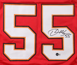 Derrick Brooks Signed Tampa Bay Buccaneers Jersey (Beckett) Hall of Fame L.B.