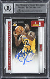 Larry Bird & Magic Johnson Signed 2009 Classics #1 180/250 Card Auto 10 BAS Slab