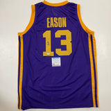 TARI EASON signed jersey PSA/DNA LSU Tigers Autographed