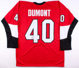 Gabriel Dumont Signed Senators Jersey (Beckett COA) Playing career 2009-present