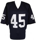 Rudy Ruettiger Signed "Never Quit" Notre Dame Jersey Inscribed #45 (JSA COA)