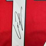 Framed Autographed/Signed Alejandro Garnacho 35x39 ManU Red Jersey Beckett COA