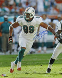 Jason Taylor HOF Miami Dolphins Signed/Autographed 16x20 Photo Beckett 166075