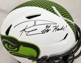 RUSSELL WILSON AUTO LUNAR ECLIPSE FULL SIZE HYPER FLEX HELMET GO HAWKS 194027