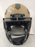 BO NIX SIGNED DENVER BRONCOS F/S STS 2 SPEED AUTHENTIC HELMET BECKETT