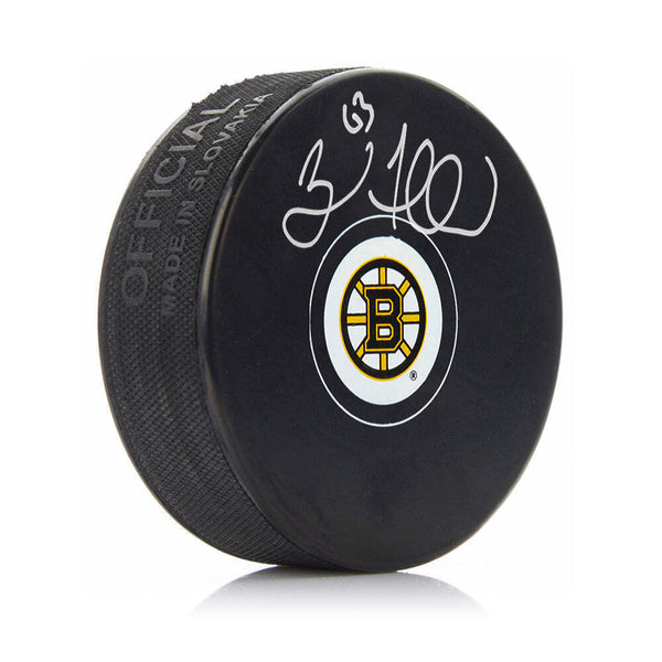 Brad Marchand Boston Bruins Autographed Signed Hockey Puck JSA PSA