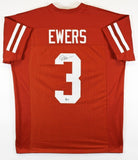 Quinn Ewers Signed Texas Longhorns Jersey (Beckett) 2024 Starting Quarterback