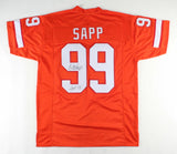 Warren Sapp Signed Tampa Bay Buccaneers Jersey Inscribed "HOF '13" (JSA COA)