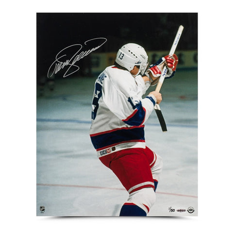 Teemu Selanne Autographed Rookie of the Year Photo