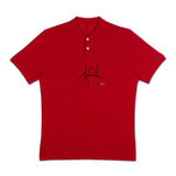 Tiger Woods Autographed Nike Red Vapor AeroReact Blade OLC Polo