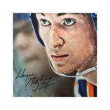 Wayne Gretzky Autographed "Up Close & Personal" 20 x 24 Canvas