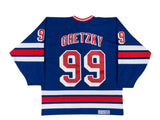 Wayne Gretzky Signed Home New York Rangers Jersey