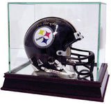 Glass Mini Helmet Display Case