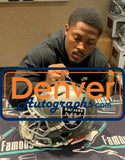 Josh Jacobs Autographed Las Vegas Raiders F/S Flash Speed Helmet BAS 34451