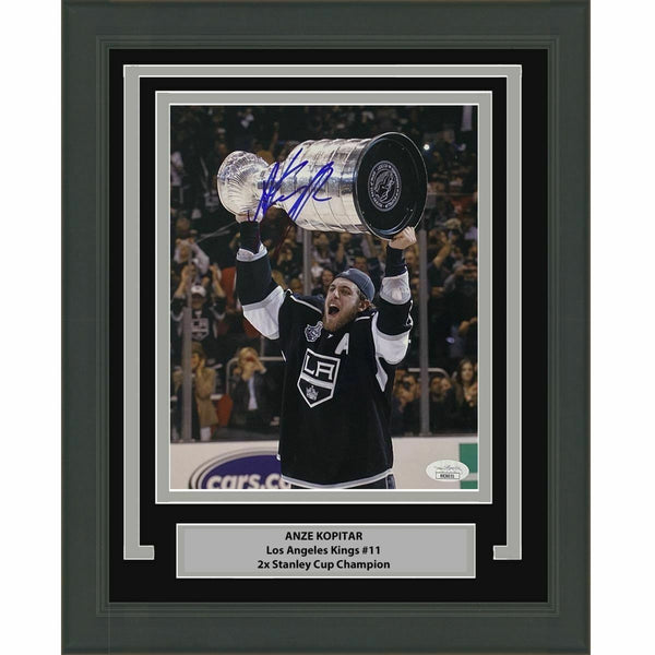 Buy the Signed Framed & Matted L.A. Kings Jersey