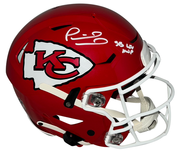 Patrick Mahomes Kansas City Chiefs Autographed Riddell Flash Speed Authentic Helmet